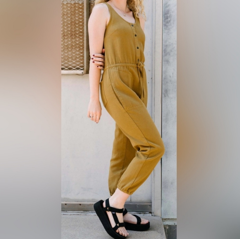 Stylish Tan Jumpsuit